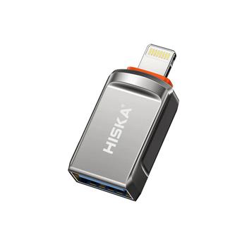 مبدل HISKA OTG USB to Lightning