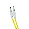 Cloth Audio Cable 1m Yellow Color
