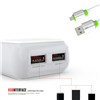EMY Travel Charger MY-220 2USB ios android