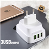 EMY Travel Charger MY-265 3USB Fast Charge
