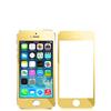 Full Cover Tempered Glass Screen Protector For Apple iPhone Gold Color