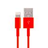 Lightning to USB Red Cable For iPhone Charger