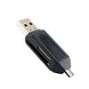 Micro USB OTG Smart TF Card Reader Adapter USB HUB 480mbps
