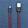 REMAX Data Cable Nylon MicroUSB RED Color