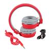 SH12 wireless Bluetooth Headphone Red Color