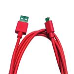 کابل USB به microUSB کی نت مدل 1200 میلی متر رنگ قرمز