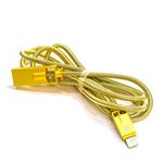 کابل تبدیل USB به لایتنینگ ریمکس مدل RC 056I طلایی